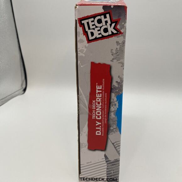 TECH DECK DIY Concrete Reusable Modeling Playset W/Exclusive Enjoi Fingerboard - Picture 6 of 12